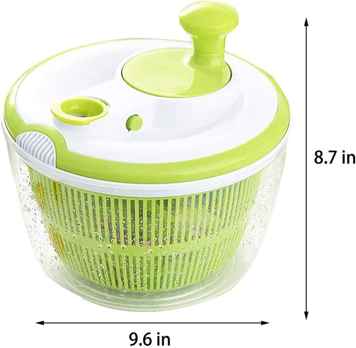  Single Serve Small Salad Spinner - Mini Prep Lettuce Spinner  and Dryer With Measuring Cup - Collander with Fruit and Vegetable Washing  Basket Bowl - Great Fruit and Vegetable Washer By